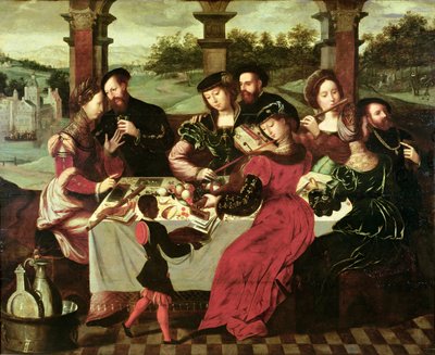 Le Concert après le repas - Ambrosius Benson